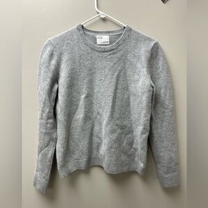 Colorful Standard Grey 100% Merino Wool Sweater